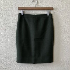 J. Crew Skirts - J. Crew No. 2 Pencil Skirt in Green Wool 2P J. Crew Skirts - J. Crew No. 2 Pencil Skirt in Green Wool 2P
